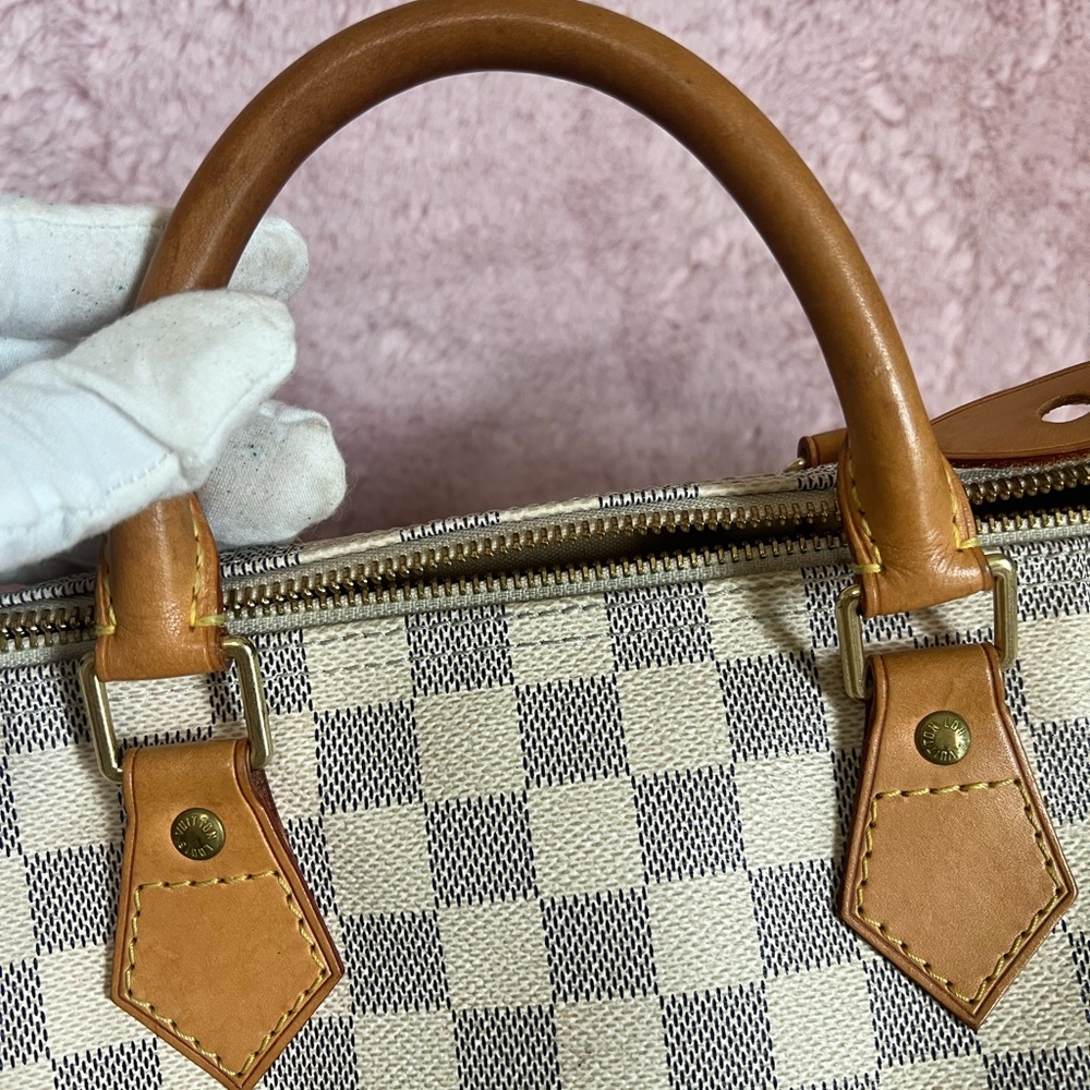 Louis Vuitton Speedy 30 Damier Azur - Picture 10 of 17